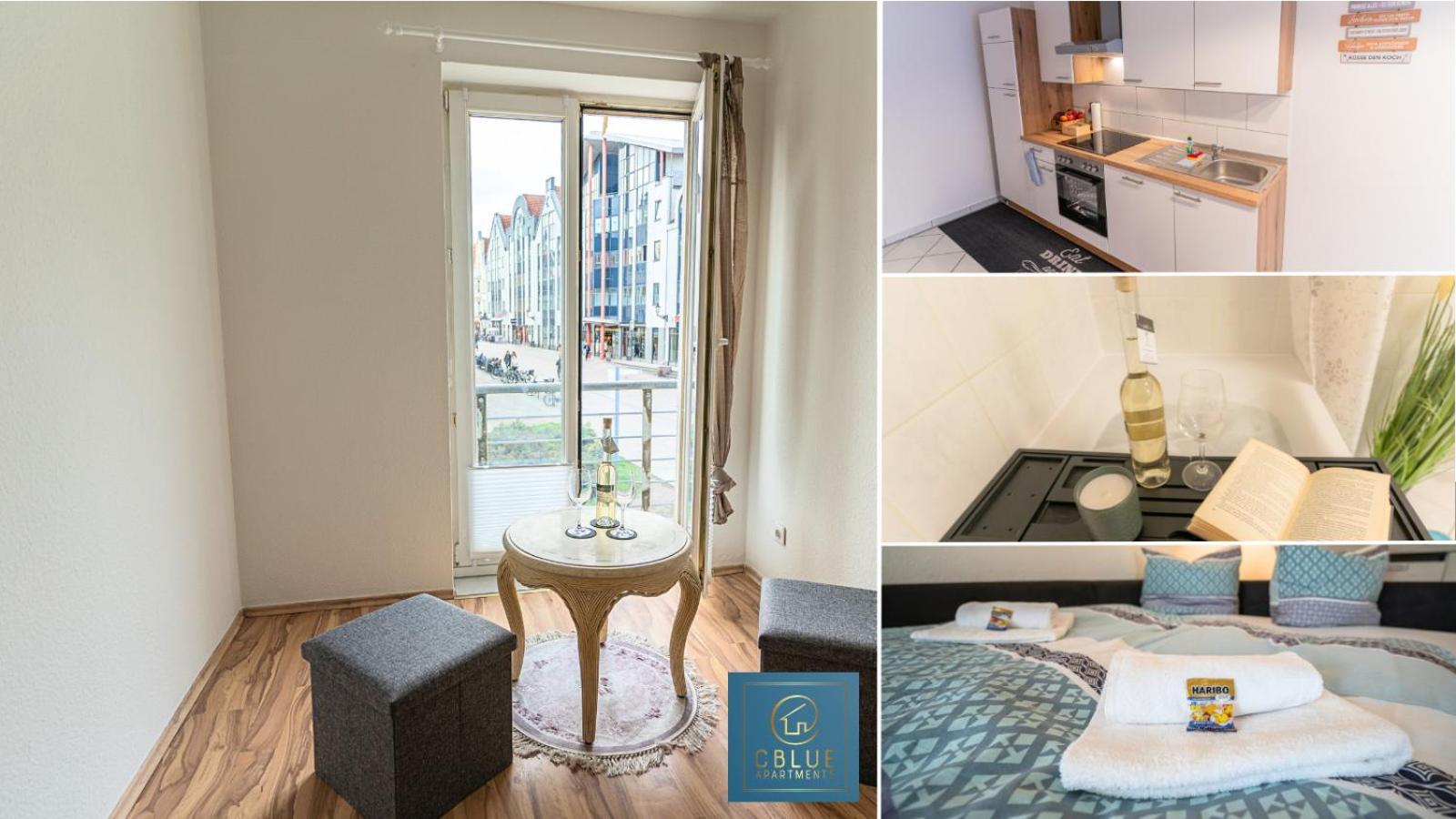 Cblue "Turmresidenz", Zentral, Familienfreundlich, Schatzsuche Wißmar 外观 照片